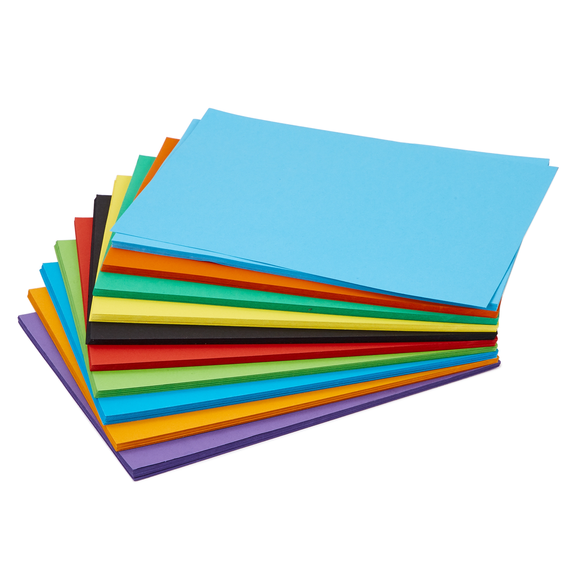 Assorted Bright Coloured Card 230 Micron A4 Pack 250
